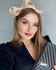 fascynatory Fascynator ELZA ciepły BEŻ Z WOALKĄ /oraz  inne kolory 7