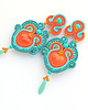kolczyki soutache Jesień w stylu boho 1