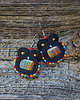 kolczyki soutache Kolorowe kolczyki soutache 2
