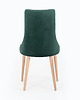 krzesła Wygodne klasyczne krzesło KIKO - zielone, buk naturalny 3