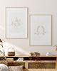 plakaty PLAKAT MINIMALISTYCZNA PODKOWA P175 1