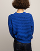 swetry damskie  Sweter BOW kobaltowy 3