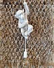 lampy wiszące Lampa Małpa Małpka Monkey biała 1