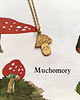 złote naszyjniki Happy Amanita - Muchomor - Naszyjnik - Grzybek 1