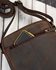 torby i nerki męskie Listonoszka męska skórzana saszetka na ramię brązowa vintage Paolo Peruzzi 9