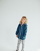 bluzy dla chłopców Bluza z kapturem z uszami jelonka dla dziecka granatowa 3