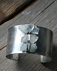 bransoletki wire wrapping Surowe akwamaryny    - BRANSOLETA MANKIET - CUFF 3