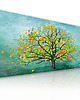 obrazy Obraz na płótnie Drzewo w turkusie 150x60cm 2