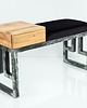 ławki Ławka Pufa Tapicerowana  Stal LGMS-22 1