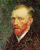 magnesy Autoportret  - Van Gogh - magnes 1