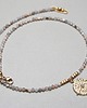 chokery Kamień słoneczny /choker/ vol. 8 grey  - Szlachetna kolekcja 3