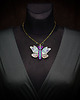 wisiory Kolorowy motyl- wisiorek soutache 3