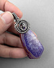 wisiory Mall - wisiorek z agatem i oksydowanym srebrem, wire-wrapping 3