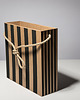 skrzynki, kufry i pudła Bag Box Torba tekturowa 35x11x35 cm pasy czarne 2