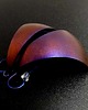 kolczyki wire wrapping asymetryczne cięcie z tytanu 6