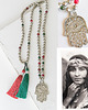 wisiory KASBAH MALA naszyjnik / amulet HAMSA 1