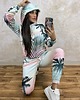 bluza z kapturem damska Damska Bluza z kapturem DR.CROW Tropical Beach 1