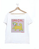 t-shirt damskie Good Girl Biały oversize 1