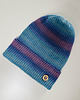 czapki damskie Kolorowa czapka przejściowa beanie z wywinięciem cienka 100% bawełna 1