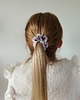 gumki do włosów Satynowa gumka satynowa scrunchie owijka frotka lawendowy szept MINI 1