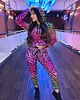 spodnie dresowe damskie Damskie Spodnie Fullprint DR.CROW Multicolor Leo 2