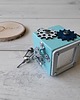 klocki i zabawki drewniane Kostka manipulacyjna tablica sensoryczna mini 2