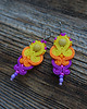 kolczyki soutache Letnie i kolorowe kolczyki sutasz 2