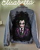 kurtki damskie Custom - Ręcznie malowana kurtka 2