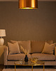 plafony Miedziana lampa wisząca do salonu WENECJA MIRROR fi - 40 cm 1
