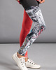 legginsy Legginsy dwukolorowe z nadrukiem Morze 3