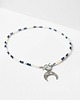 korale LUNULA naszyjnik z kamieni - opal, lapis lazuli i perła 3