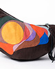torby na ramię Oryginalna torbo-nerka xxl z korka z autorskim wzorem kolekcja BANAMANA 3