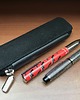 piórniki Etui na pióra  na dwie sztuki  N2czarnywelur 1