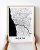plakaty Plakat mapa Porto - różne formaty 3