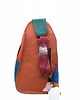 plecaki Plecak na jedno ramię skórzany kolorowy damski kieszenie ze skrawków OLIVKA 3