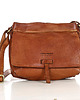 torby na ramię Torebka skórzana listonoszka damska messenger bag - MARCO MAZZINI brąz koniak 1