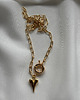 złote naszyjniki Naszyjnik Heart Chain 4