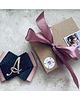 broszki Brosza Personalizowana ze złotą Literką A 8