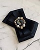 broszki Czarna Brosza  z  kryształkami NEW 4