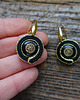 kolczyki soutache Czarne kolczyki soutache 3