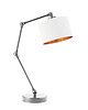 lampy stołowe Designerska lampka biurkowa z regulacją kąta padania światła ASMARA GOLD 5
