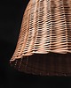 lampy wiszące Wiklinowy klosz do lampy wiszącej 2