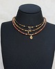 chokery Granaty /hessonit/ vol. 18  - choker - Szlachetna kolekcja 7