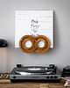 Ozdoby na ścianę Now playing uchwyt / wieszak ścienny / półka na płyty winylowe 2