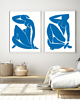 plakaty DWA PLAKATY abstrakcyjne Matisse Cutout 1