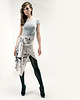 szale damskie Wielofunkcyjna Chusta Bluzka ORIGAMI Cream 4
