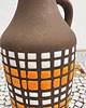 wazony Ceramiczny wazon z uchem, Strehla Keramik, Niemcy, lata 70. 3