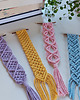 zakładki do książek Zakładka do książki ze sznurka bawełnianego handmade 1