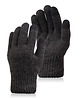 czapki i kapelusze męskie ZESTAW ZIMOWY MĘSKI ZES-34-GR, CZAPKA BEANIE BR-03-GR, SZALIK BR-07-GR I RĘKA 3