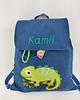 torebki, worki i plecaki dziecięce Plecak z kameleonem, personalizowany prezent, plecak z imieniem 2